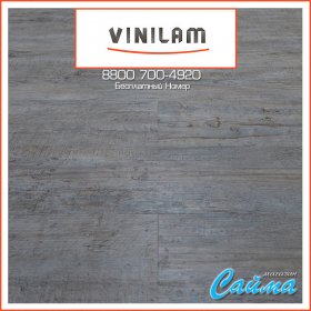 Замковая SPC-PVH Плитка Vinilam Гибрид + Пробка 6,5 мм. Дуб Льеж 10-015-foto3