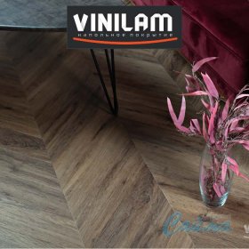 Шеврон Лувр I107516 Клеевая (Виниловая) LVT-PVH Плитка VINILAM Паркет Шеврон-foto2