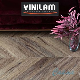 Шеврон Лувр I107516 Клеевая (Виниловая) LVT-PVH Плитка VINILAM Паркет Шеврон-foto4