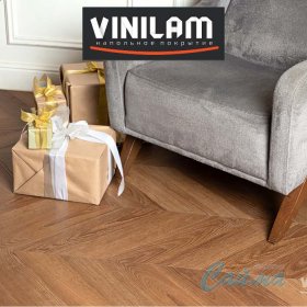 Шеврон Плезир I1651102 Клеевая (Виниловая) LVT-PVH Плитка VINILAM Паркет Шеврон-foto4