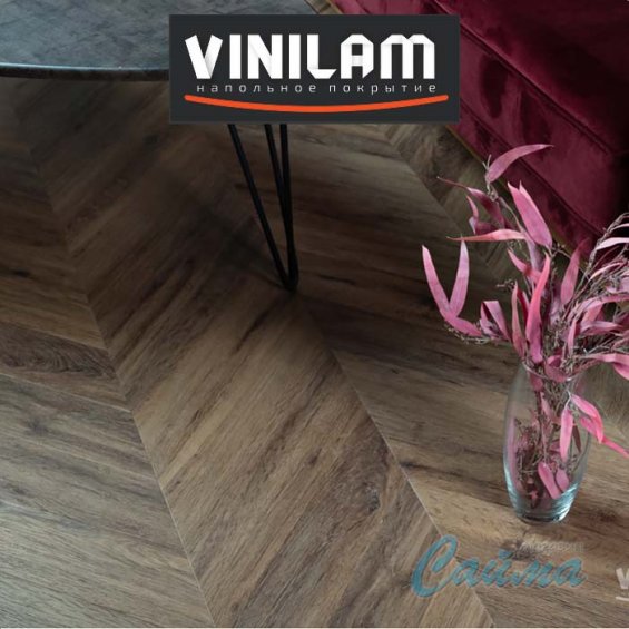 VINILAM Паркет Шеврон Паркет Шеврон Лувр I107516 - Замковая SPC-плитка