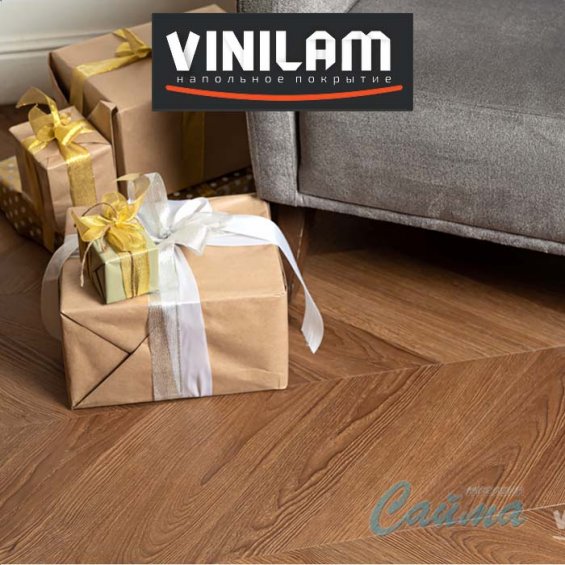 VINILAM Паркет Шеврон Плезир I1651102 - Замковая SPC-плитка
