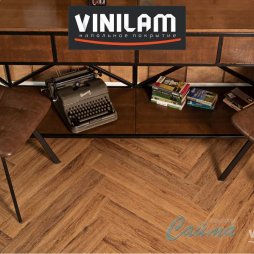 Паркет Де Вилль GD11210 Клеевая (Виниловая) LVT-PVH Плитка VINILAM Паркет Ёлочка-foto3
