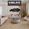 Паркет Монпелье GD11355 Клеевая (Виниловая) LVT-PVH Плитка VINILAM Паркет Ёлочка - Фото №1