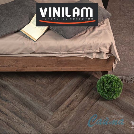 VINILAM Паркет Ёлочка Паркет Донателло IS11211 - Замковая SPC-плитка
