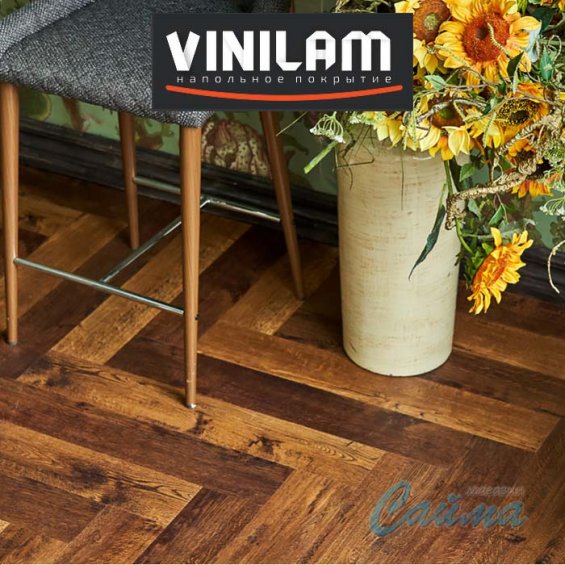 VINILAM Паркет Ёлочка Паркет Парижский IS11155 - Замковая SPC-плитка