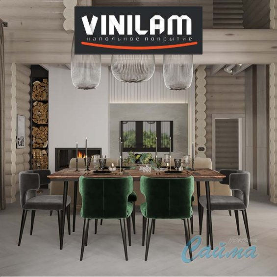 VINILAM Паркет Ёлочка Паркет Санторини IS11366 - Замковая SPC-плитка