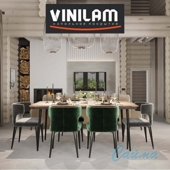 VINILAM Паркет Ёлочка Паркет Санторини IS11366 - Замковая SPC-плитка