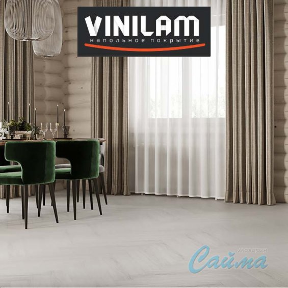 VINILAM Паркет Ёлочка Паркет Санторини IS11366 - Замковая SPC-плитка