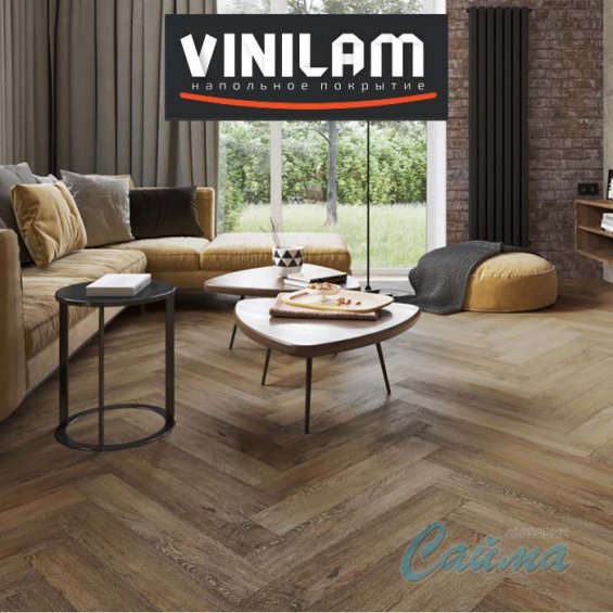 VINILAM Паркет Ёлочка Паркет Тусон IS11377 - Замковая SPC-плитка