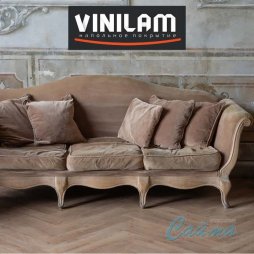 Паркет Бруно 9965 Клеевая (Виниловая) LVT-PVH Плитка VINILAM VinilPol Ёлочка-foto2