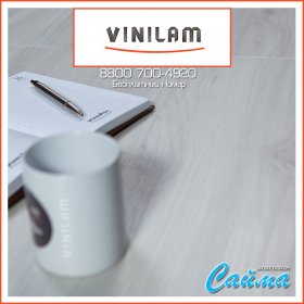 Замковая SPC-PVH Плитка (ЭСПиСи-ПВХ) Vinilam Клик 4 мм. Дуб Бремен 254-1-foto2