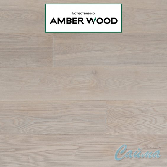 Паркетная Доска Amber Wood Дуб Белая ночь Лак 14х189х1860