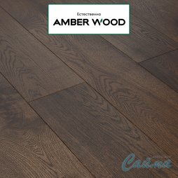 Паркетная Доска Amber Wood Дуб Бурбон Браш Лак 14х189х1860-foto2
