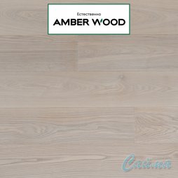 Паркетная Доска Amber Wood Ясень Белая ночь Лак 14х189х1860