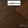 Паркетная Доска Amber Wood Ясень Шоколад Браш Лак 14х189х1860