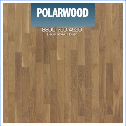 Паркетная Доска Polarwood Дуб Neptune White Oiled 3S (Нептун Белое Масло)