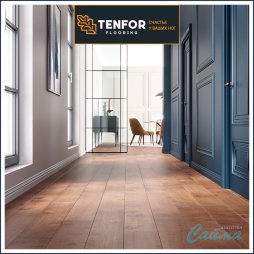 Паркетная Доска Tenfor Берёза Жёлтая Cocoa Кантри-foto2