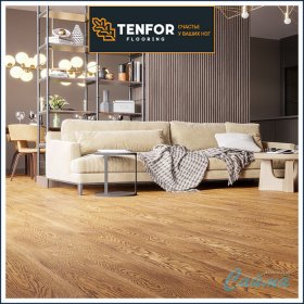 Паркетная Доска Tenfor Дуб Tavern Кантри Браш-foto2