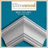 Карниз UltraWood CR 0020 (77х77х2440) LDF