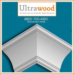Карниз UltraWood CR 0003 (140х140х2000)-foto3