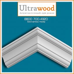 Карниз UltraWood CR 4174 (70х65х2200) LDF-foto2