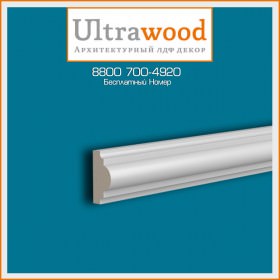 Молдинг UltraWood U 0021 (20х40х2000-2440) LDF