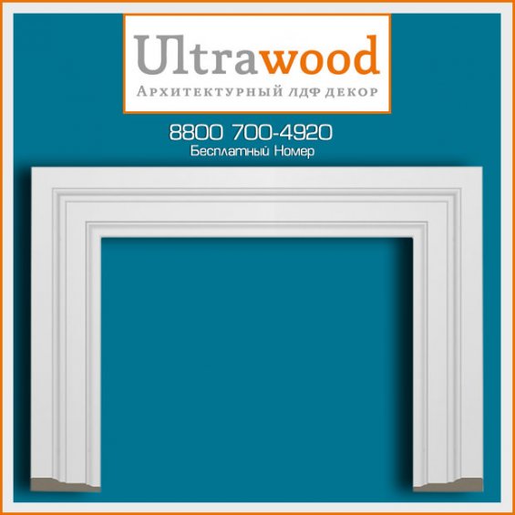 Наличник UltraWood N 0004 (15*71*2440)