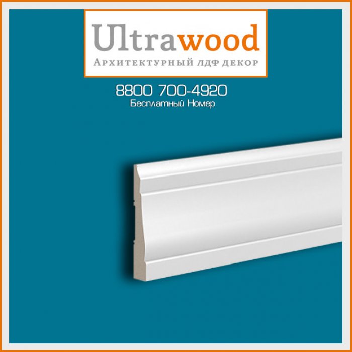 Наличник UltraWood N 8160-i (15*89*2000) LDF-foto2