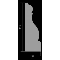 Наличник UltraWood N 0007 (37*115*2440)-foto4