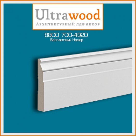 Плинтус UltraWood Base 5032 i (19х102х2000)