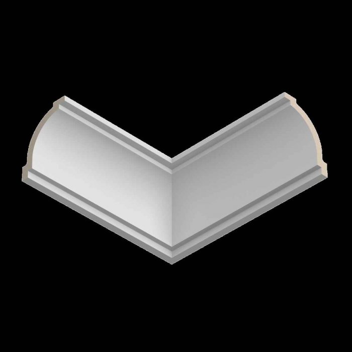 Карниз UltraWood CR 2340 i (72х90х2000) LDF-foto2