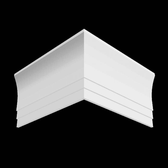 Карниз UltraWood CR 0026 W (87х18х2440) -foto2