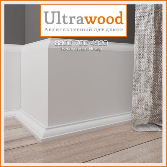 Молдинг UltraWood U 0010 (29х15х2440)