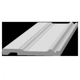 Белый плинтус UltraWood Base 0002 P (14х133х2000) Не требует окраски-foto5