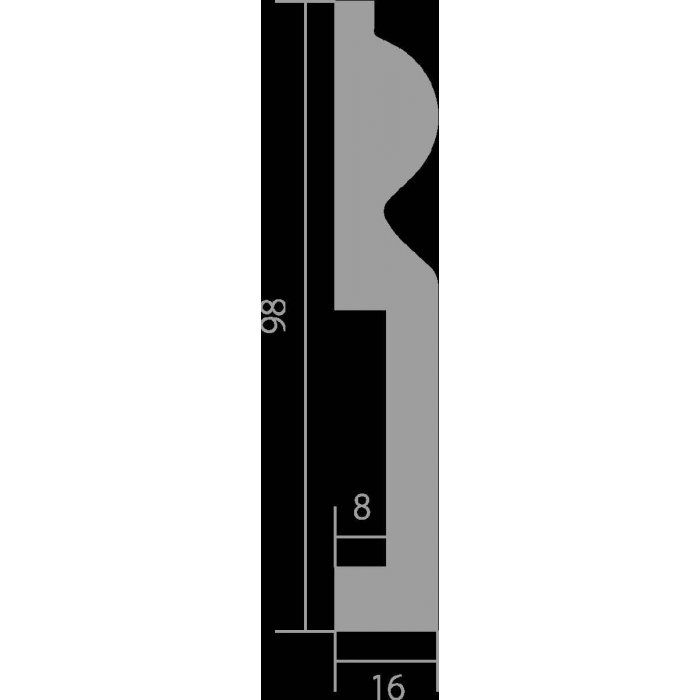 Плинтус UltraWood Base 0018 (16х98х2000)-foto5