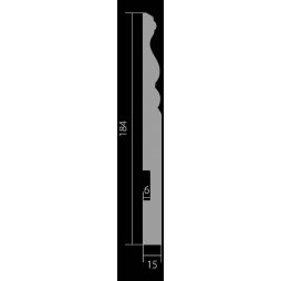 Плинтус UltraWood Base 5074 (15х184х2000)-foto4