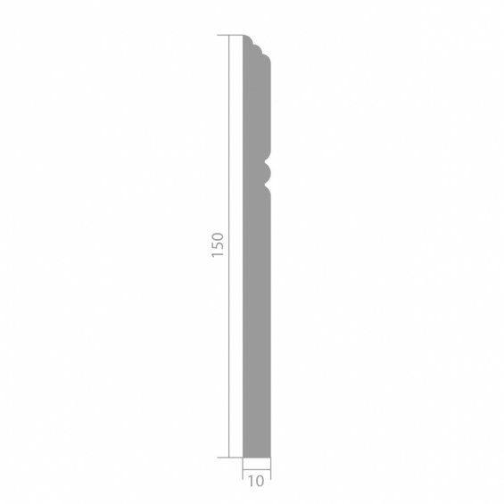 Плинтус UltraWood Base 5381 (10х150х2000)