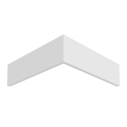 Белый профиль UltraWood BO 6010 i (10х60х2000) Под окраску-foto2