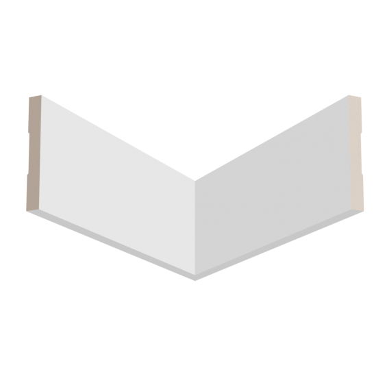 Белый профиль UltraWood BO 8010 i (110х80х2000) Под окраску Белый профиль UltraWood BO 8010 i (110х80х2000) Под окраску