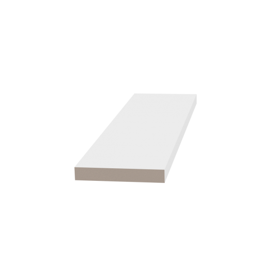 Белый профиль UltraWood BO 8012 P (12х80х2000) Не требует окраски