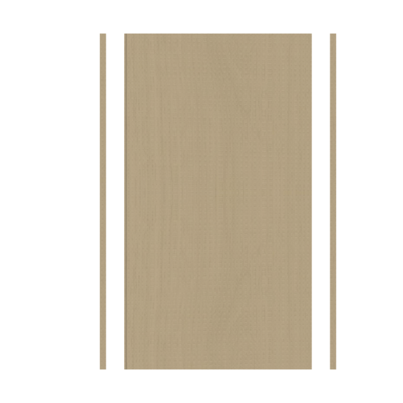 Стеновая панель UltraWood NEXT WPC 003 R2 под дерево (8х600х2900 мм.) Бежевая