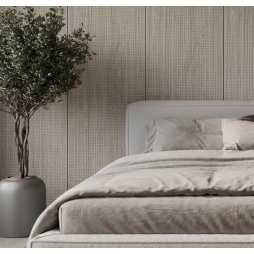 Стеновая панель UltraWood NEXT WPC 003 R2 под дерево (8х600х2900 мм.) Бежевая-foto2