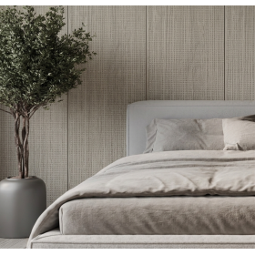 Стеновая панель UltraWood NEXT WPC 003 R2 под дерево (8х600х2900 мм.) Бежевая-foto9