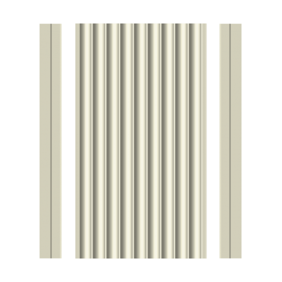 Стеновая панель UltraWood NEXT WPC 001 BG ST (9.3х106х2900 мм.) Бежевая