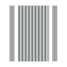 Стеновая панель UltraWood NEXT WPC 001 LGR ST (9.3х106х2900 мм.) Светло-Серая-foto3