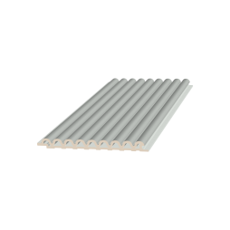 Стеновая панель UltraWood NEXT WPC 001 LGR ST (9.3х106х2900 мм.) Светло-Серая