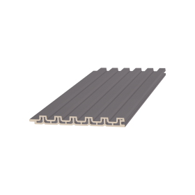 Стеновая панель UltraWood NEXT WPC 002 GR (11х118х2900 мм.) Серая