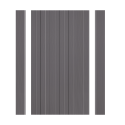 Стеновая панель UltraWood NEXT WPC 002 GR (11х118х2900 мм.) Серая-foto4