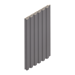 Стеновая панель UltraWood NEXT WPC 002 GR (11х118х2900 мм.) Серая-foto5